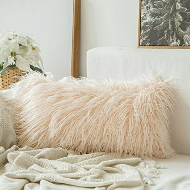 Home Decor Car Seat Fur Plush Throw Pillow Cases Cushion Cover Winter Warm Home Decor Car Seat Fur Plush Throw Pillow Cases Cushion Cover Winter Warm